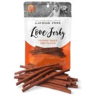 ราคา Jerky chicken beef flavor 120g. stick เนื้อไก่สติ๊ก รสเนื้อ ขนมสุนัข (27024449791)