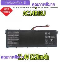 ราคา แบตเตอรี่แล็ปท็อป kwh แบตเตอรี่แล็ปท็อป 11.4V 3220mAh AC14B18J สำหรับ Acer Aspire E3-111 E3-112 E3-112M ES1-531 Chromebo (24645053705)