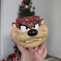 ราคา แก้ว Looney Tunes Tasmanian devil ยุค 90 จาก ชุดแฮปปี้มีล McDonald's (24889774559)