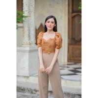 ราคา ชุดจั๊มสูท ชุดออกงานสาวอวบ สีชมพู JL03 ชุดจั๊ม จั๊มสูทสาวอวบ แฟชั่นสาวอวบ เสื้อผ้าผู้หญิง (28211117765)