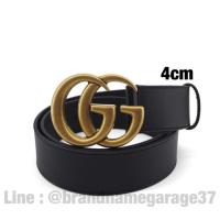 ราคา New Gucci belt หัวทอง 4cm (2534898729)
