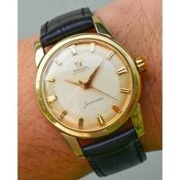 ราคา Vintage Omega Seamaster Cal.501 two-tone dial ซีมาสเตอร์ หน้าทูโทน วินเทจจากยุค 1950s Swiss Made (11796213260)