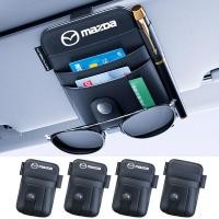 ราคา Mazda Car high-end หนังมัลติฟังก์ชั่นบังแดดคลิปคลิปตาใหม่กระเป๋าบัตรใบขับขี่กระเป๋า 3 2 5 CX3 RX8 BT50 323 CX8 CX30 RX7 626 CX7 NX5 CX9 (24891984424)