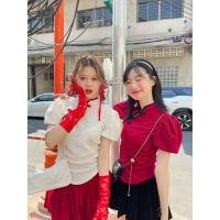 ราคา ชุดอาหมวย Choosedress CNY2025 Top Collection เสื้อกี่เพ้าคอจีน เสื้อตรุษจีนผู้หญิง ชุดกี่เพ้า A1920 A4659 A4660 A4661 (26723445640)