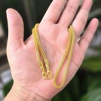 ราคา สร้อยคอ ลายกระดูกงู ( หกเสา ) น้ำหนัก 1,2,3บาท (25538721279)