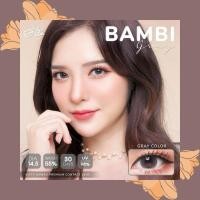 ราคา คอนแทคเลนส์ คิตตี้ คาวาอิ พลัส✨ (Kitty Kawaii Plus) รุ่น Bambi Gray (25924201255)