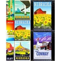 ราคา แม่เหล็กติดตู้เย็น นิวแฮมป์เชียร์ อเมริกา อะครีลิค Souvenir Acrylic Fridge Magnet New Hampshire 2x3" (6541561625)