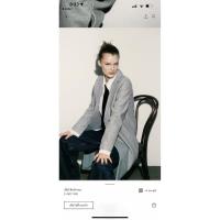 ราคา เสื้อโค๊ช zara สีเทา ใหม่ มือ1 พร้อมส่ง coat zara (23076684032)