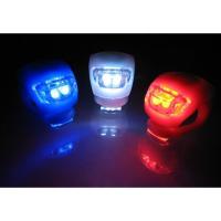 ราคา ไฟจักรยาน 2 LEDs ซิลิโคน ไฟสีแดง (2380535845)