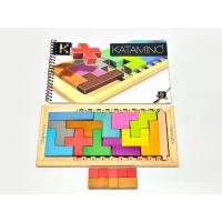ราคา ตัวต่อไม้ ของเล่นเสริมพัฒนาการ Gigamic Katamino Classic Puzzle and Game (19896221449)