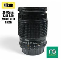 ราคา NIKON AF NIKKOR 28-80mm F3.5-5.6D Mount AF-D Nikon (สภาพ 80-90%) (28772964696)