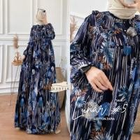 ราคา 5th LUNAR ชุดเดรส maxy วัสดุผ้าฝ้าย Zara Soft Not See Through original by (20170598318)