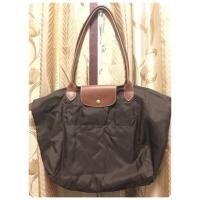 ราคา Longchamp Le Pliage ไซส์ M หูยาว สีน้ำตาลของแท้ (6115440004)