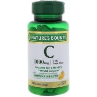 ราคา วิตามินซี 100เม็ด 1,000mg Nature’s Bounty รุ่นผสมโรสฮิบ vitamin c (939566881)