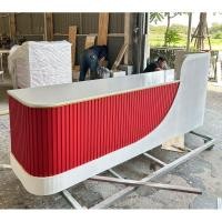 ราคา 99HomeStore เคาน์เตอร์ต้อนรับ/เคาน์เตอร์สำนักงาน ด60*ย260*ส75/105 (29079020711)