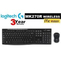 ราคา KEYBOARD & MOUSE (คีย์บอร์ดและเมาส์ไร้สาย) LOGITECH MK270R WIRELESS CORDLESS (BLACK) - ประกัน 3 ปี (925783980)