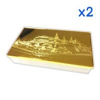 ราคา SANGKAPANTHELIONตราสิงโต กล่องพระลายวัดพระแก้วย้อนยุค 12x22x4cm 2ชิ้น (1104241555)