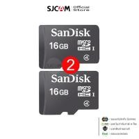 ราคา [แพ็คคู่ 16GB ราคาประหยัด] Sandisk Memory Ultra MicroSD Card Class4 16GB (SDSDQM_016G_B35) แซนดิส รองรับเครื่องเล่น MP3 (2360777945)