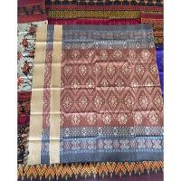 ราคา ผ้าไหมแท้ทอมือ 3 ตะกอ (มีชายครุย) จากจังหวัดสุรินทร์ (19274442343)