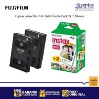 ราคา Fujifilm Instax Mini Film 2x10 แผ่น Double Pack สีขาว - กระดาษรีฟิล Instax 20 ชิ้น (26758936550)