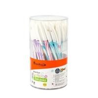 ราคา ปากกาลูกลื่น 0.5มม. หมึกสีน้ำเงิน. ด้ามคละสี ควอนตั้ม Lollipop (50ด้าม/กล่อง) (3818861341)