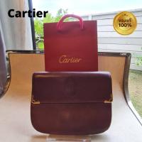 ราคา คาร์เทียร์กระเป๋าสตางค์ใบสั้น ใส่เหรียญ cartierมือสองขอแท้มีสองช่องการใช้งาน อะไหล่สีทอง ด้านในสะอาดมีร่องรอยการใช้งาน (21321499444)