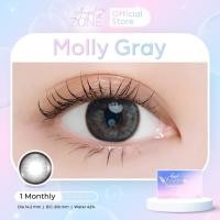 ราคา Angel Zone คอนแทคเลนส์ รุ่น Molly Gray 14.2 (รองรับสายตาปกติและค่าสายตาสั้น -0.50 ถึง -4.00) (3164177495)