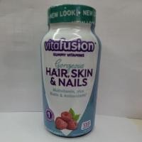 ราคา vitafusion GUMMY VITAMINS Gorgeous HAIR, SKIN & NAILS Multivitamin, plus Biotin & Antioxidants (24444306360)