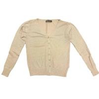 ราคา เสื้อคาดิกัน สีเทาเงิน glitter ZARA size S (7037733413)