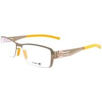 ราคา Fashion แว่นตารุ่น IC Berlin 025 C-7 สีทอง กรอบเต็ม ขาข้อต่อ ไม่ใช้น็อต วัสดุ สแตนเลส สตีล (สำหรับตัดเลนส์) สวมใส่สบาย (2063739978)