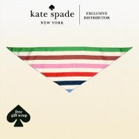 ราคา ผ้าพันคอ Kate Spade (M/L) ลาย Adventure (27762232841)