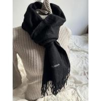 ราคา ผ้าพันคอ กันหนาว PIERRE BALMAIN มือสอง สีดำ SOT0012 (29358847532)