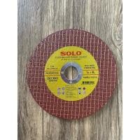 ราคา ใบตัดเหล็ก4นิ้วบาง ยี่ห้อโซโล SOLO ของแท้100% ใช้ตัดเหล็กและสแตนเลส CUTTING OF WHEEL คมเฉียบ ทนทาน ISO9002 (9149330058)