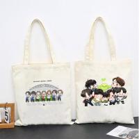 ราคา GOT7 Inspired Canvas Bag - Trendy and Spacious | กระเป๋าผ้าใบ GOT7 สไตล์เท่ (26985227952)