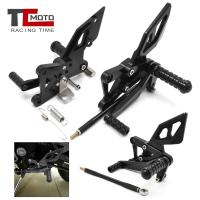 ราคา Yzf R3 R25 MT03 ปรับด้านหลังชุด Rearset เท้าพักเท้า Rest หมุดสําหรับ Yamaha YZF MT-03 MT03 R3 2017 2018 2019 2020 MT-25 MT25 (26654877773)