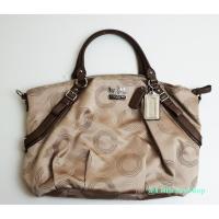 ราคา Coach 15957 Madison Dotted OP ART Lg Sophia Satchel - KHAKI/MAHOGANI ** พร้อมส่งค่ะ** (1956969483)