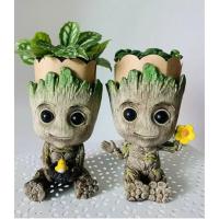 ราคา [พร้อมส่ง] กระถางต้นไม้ Groot - Guardian of The Galaxy น่ารักมาก (22738987948)