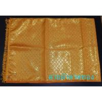 ราคา ผ้าห่มพระพุทธรูป ลายผ้าตาดทอง (1789701829)