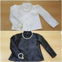 ราคา ชุดไทยจิตรลดาเด็กสีขาวสำหรับเด็กผู้หญิงอายุ 1.5-3 ขวบชุดไทยสำหรับเด็กใส่ไปงานพิธีต่างๆชุดกระโปรงสีขาวชุดไทยเด็กผู้หญิง (4749565199)