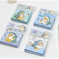 ราคา 1/4 ชิ้น Mofusand Shark Cat Sticky Notes Planner สติกเกอร์การ์ตูนข้อความดัชนีกระดาษธง Tabs เครื่องหมายหน้าเครื่องเขียนโรงเรียนของขวัญวันเกิด (24194330107)