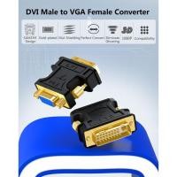 ราคา SAMZHE(ZH-333,ZH-310) 24+5 DVI-I Male to VGA Female Adapter Video Converter HDTV Adapter DVI to VGA (1069086555)