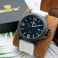 ราคา SKONE นาฬิกาผู้ชาย แบรนด์แท้ กันน้ำได้ แบบลำลอง สายนาฬิกา ยางเรซิน ขนาด 45 มม แถมกล่องแบรนด์ฟรี (29602147327)