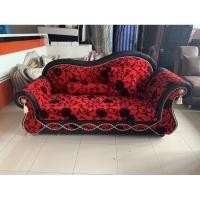 ราคา โซฟาสไตล์จีน สีแดงสด (3657021621)