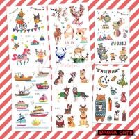 ราคา แทททูมินิมอล แทททู มินิมอล minimal tattoo สติ๊กเกอร์ แทททูลอกลาย คริสต์มาส Christmas รอยสัก stickers (6267551736)