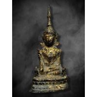 ราคา พระบูชายุครัตนโกสินทร์ พระรัตนะ ขนาดหน้าตัก 1 นิ้ว ลงรักปิดทองเดิมๆ อายุร้อยกว่าปี พระบูชาเก่า รับประกันพระแท้ (26503856503)