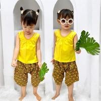 ราคา michell shopชุดเซทโจงกระเบน+เสื้อคอกระเช้าเด็ก ใส่ในเทศกาลต่างๆลอยกระทงสงกรานต์น่ารักมาก (27808283728)