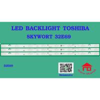 ราคา หลอดไฟ BACKLIGHT TOSHIBA SKYWORT 32E69 (22783053168)