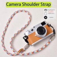 ราคา Camera Neck Shoulder Strap Belt for DSLR Camera for Sony Nikon Canon Fuji Pentax Panasonic Olympus Bright Color Round Ro (28969522426)