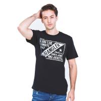 ราคา WRANGLER แท้ 100% เสื้อยืดแขนสั้น REGULAR รุ่น WR S171R203 BLACK (25750463091)