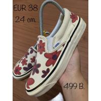 ราคา รองเท้า VANS ANAHEIM FACTORY CLASSIC SLIP-ON 98 แบรนด์แท้มือสอง (7855490186)